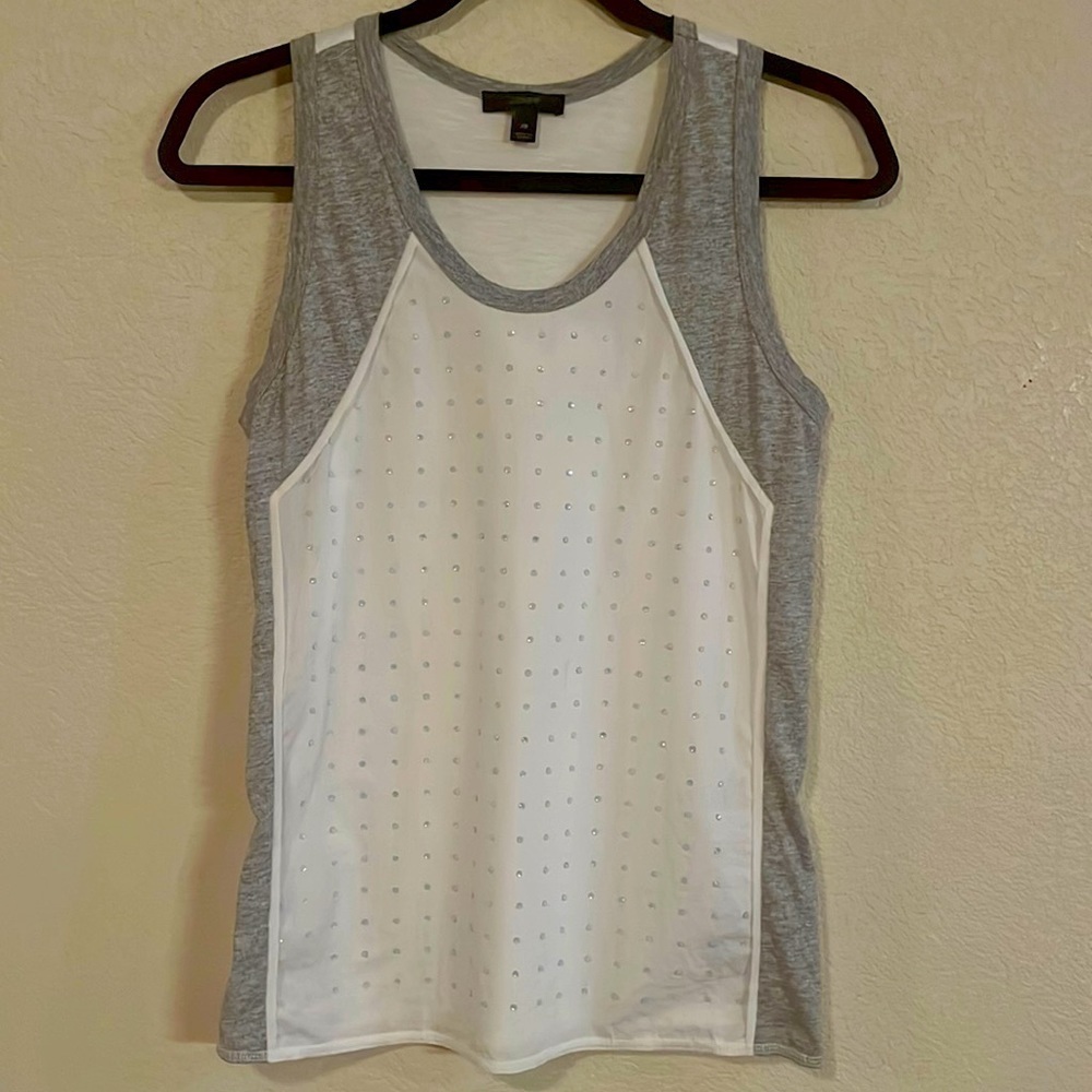 J. Crew rhinestone embellished tank top size XS